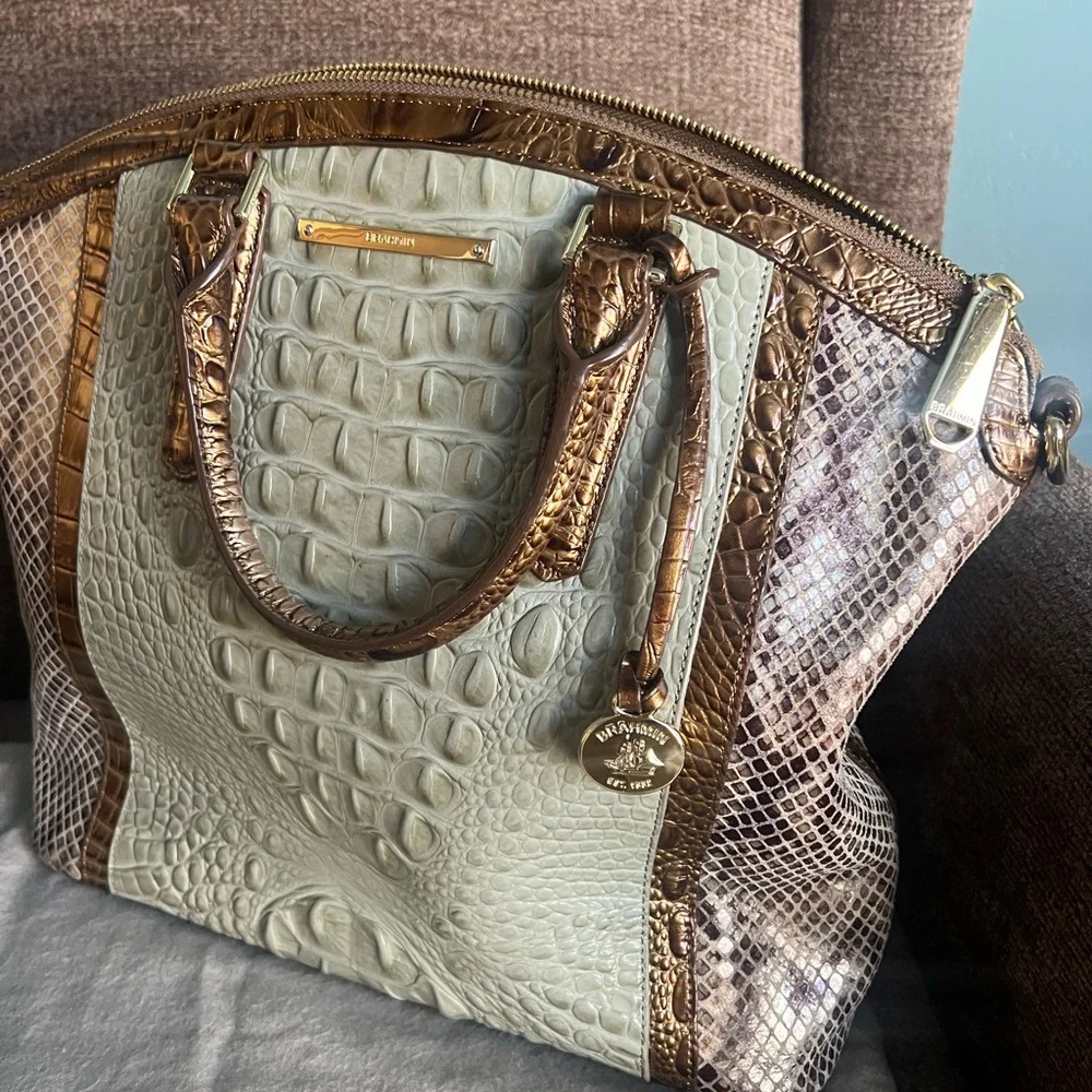 Brahmin Tote Bag with shoulder strap - Picture 2 of 10